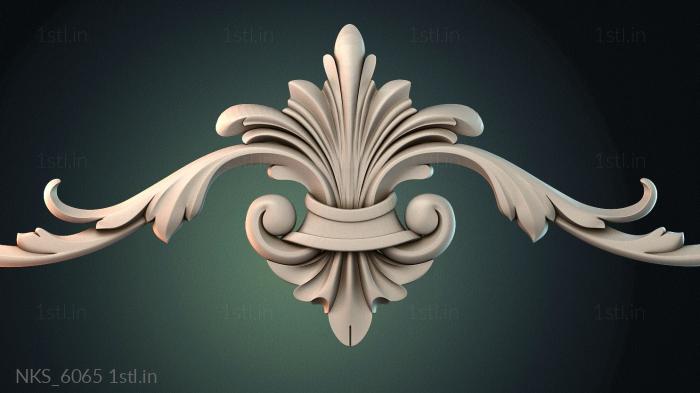 Symmetrycal onlays (NKS_6065) 3D model for CNC machine
