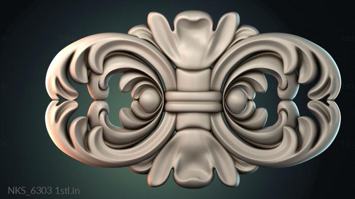 सममितीय ओनले (NKS_6303) सीएनसी मशीन के लिए 3D मॉडल