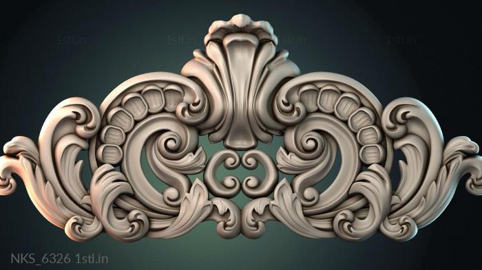 सममितीय ओनले (NKS_6326) सीएनसी मशीन के लिए 3D मॉडल