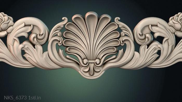 Symmetrycal onlays (NKS_6373) 3D model for CNC machine