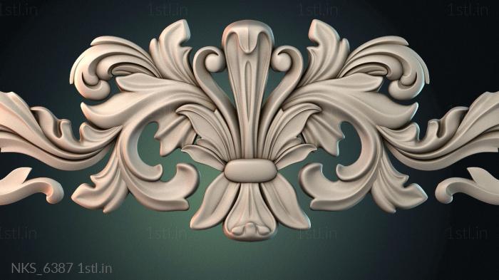 Symmetrycal onlays (NKS_6387) 3D model for CNC machine