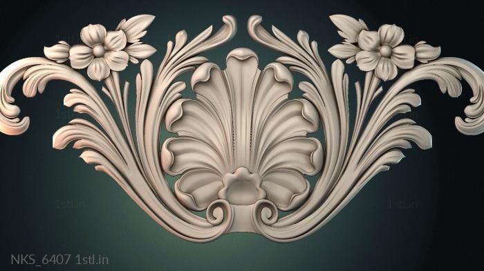 सममितीय ओनले (NKS_6407) सीएनसी मशीन के लिए 3D मॉडल