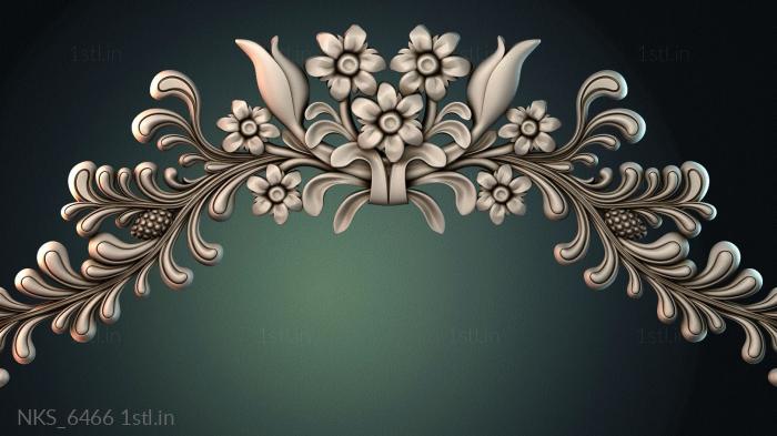 Symmetrycal onlays (NKS_6466) 3D model for CNC machine