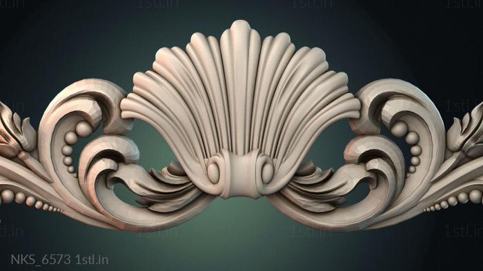 Symmetrycal onlays (NKS_6573) 3D model for CNC machine