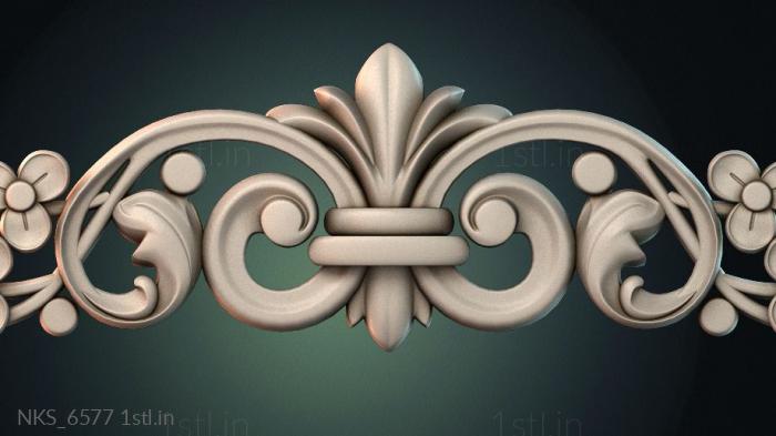 Symmetrycal onlays (NKS_6577) 3D model for CNC machine