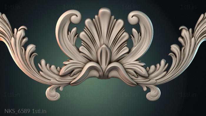 Symmetrycal onlays (NKS_6589) 3D model for CNC machine