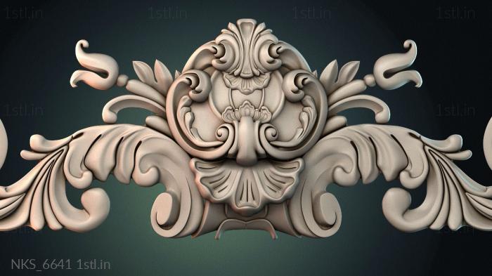 Symmetrycal onlays (NKS_6641) 3D model for CNC machine
