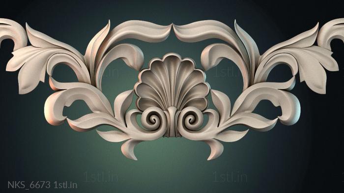 Symmetrycal onlays (NKS_6673) 3D model for CNC machine