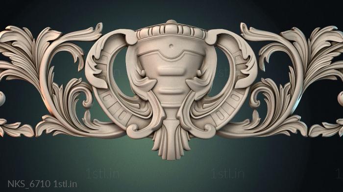 Symmetrycal onlays (NKS_6710) 3D model for CNC machine