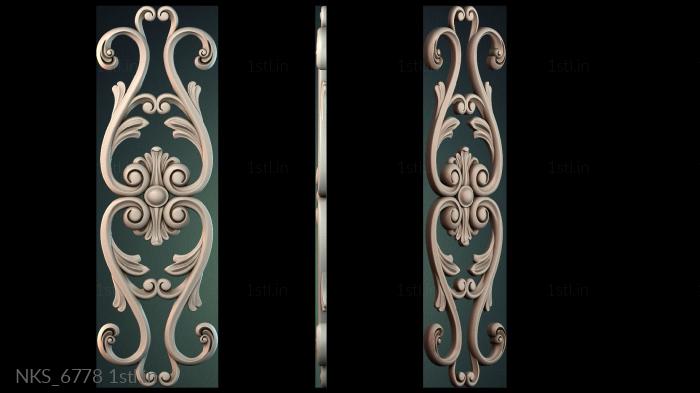 सममितीय ओनले (NKS_6778) सीएनसी मशीन के लिए 3D मॉडल