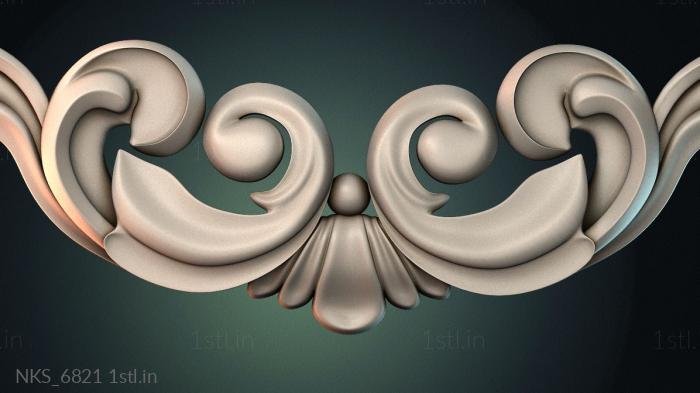 सममितीय ओनले (NKS_6821) सीएनसी मशीन के लिए 3D मॉडल