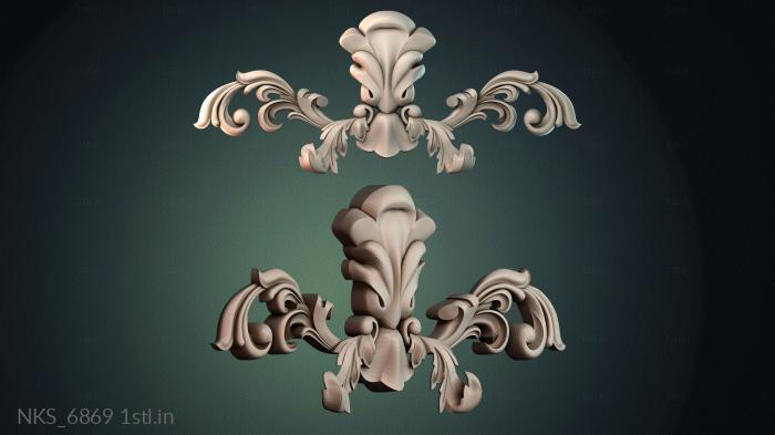 सममितीय ओनले (NKS_6869) सीएनसी मशीन के लिए 3D मॉडल