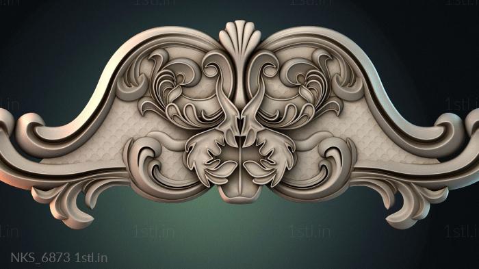 Symmetrycal onlays (NKS_6873) 3D model for CNC machine