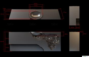 Different (NS_0176) 3D model for CNC machine