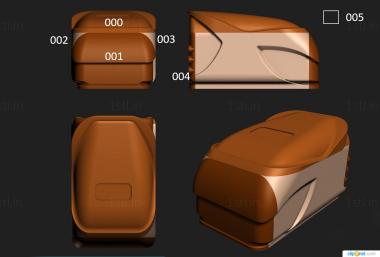 Different (NS_0239) 3D model for CNC machine