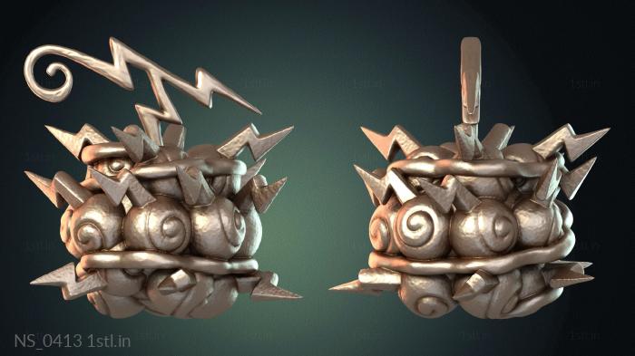 Different (NS_0413) 3D model for CNC machine