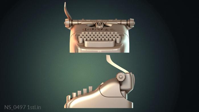 Different (NS_0497) 3D model for CNC machine