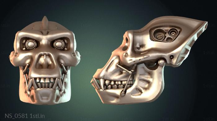 Different (NS_0581) 3D model for CNC machine