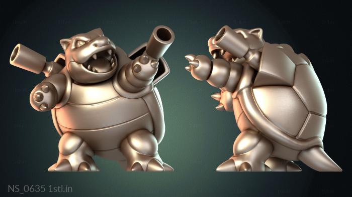 Different (NS_0635) 3D model for CNC machine