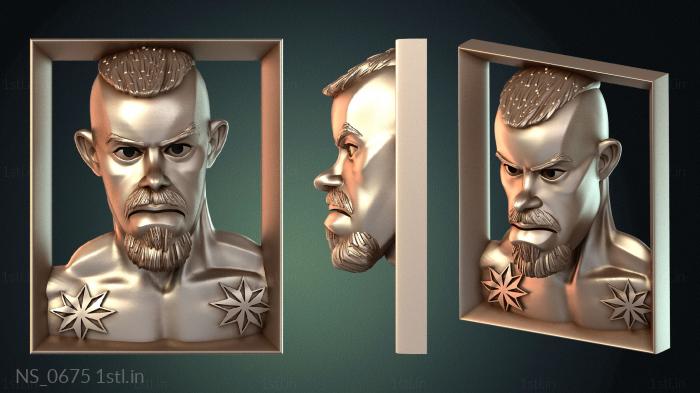 अलग (NS_0675) सीएनसी मशीन के लिए 3D मॉडल