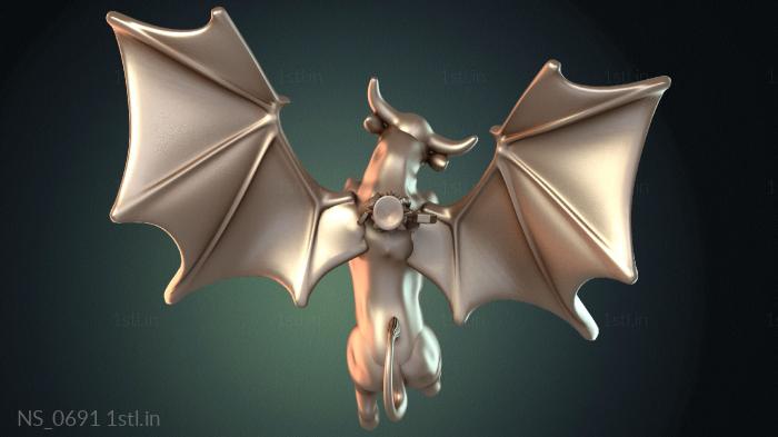 Different (NS_0691) 3D model for CNC machine