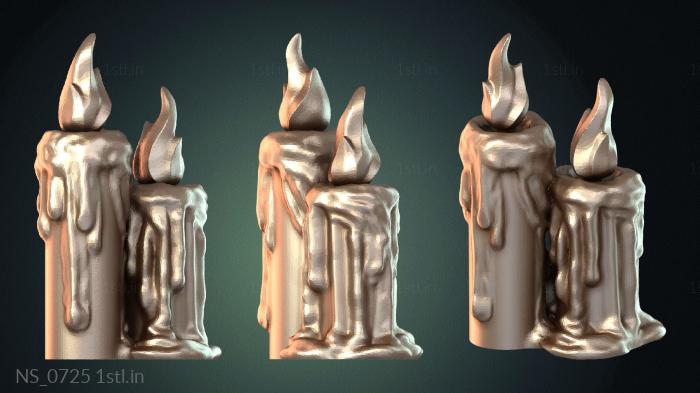 Different (NS_0725) 3D model for CNC machine