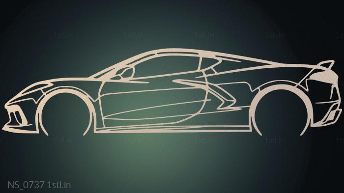 अलग (NS_0737) सीएनसी मशीन के लिए 3D मॉडल