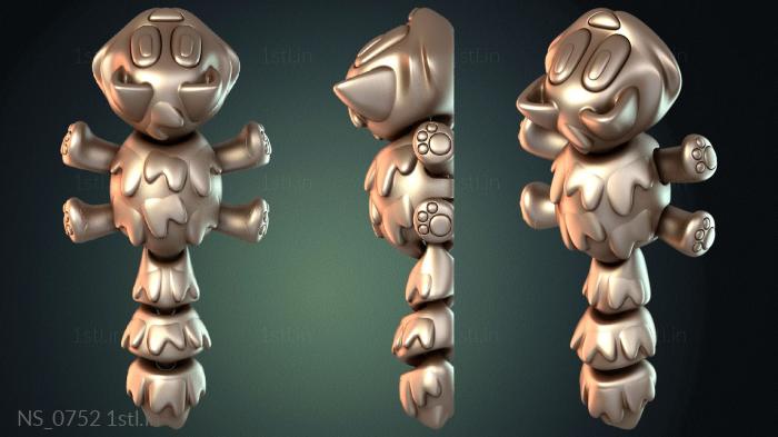 Different (NS_0752) 3D model for CNC machine