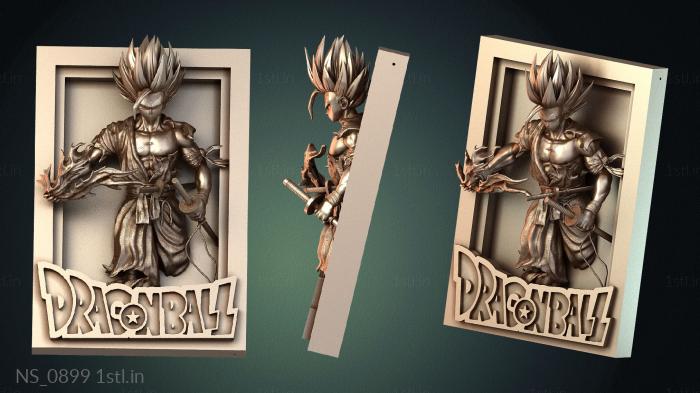 Different (NS_0899) 3D model for CNC machine