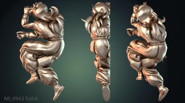 अलग (NS_0963) सीएनसी मशीन के लिए 3D मॉडल