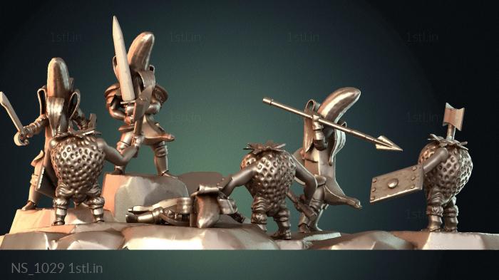 Different (NS_1029) 3D model for CNC machine