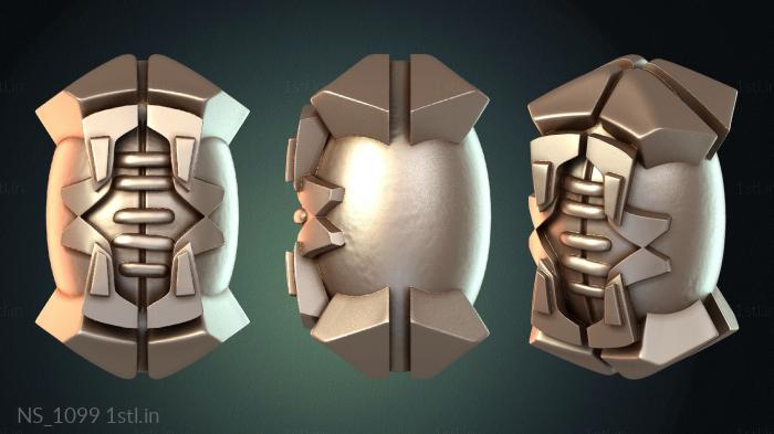 अलग (NS_1099) सीएनसी मशीन के लिए 3D मॉडल