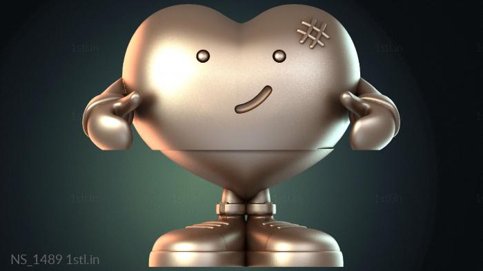 Different (NS_1489) 3D model for CNC machine