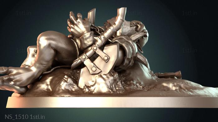 अलग (NS_1510) सीएनसी मशीन के लिए 3D मॉडल