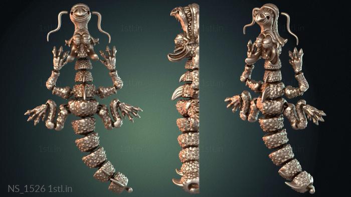 अलग (NS_1526) सीएनसी मशीन के लिए 3D मॉडल