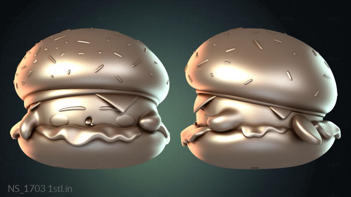 Different (NS_1703) 3D model for CNC machine