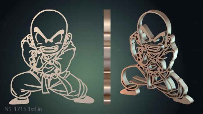 Different (NS_1715) 3D model for CNC machine