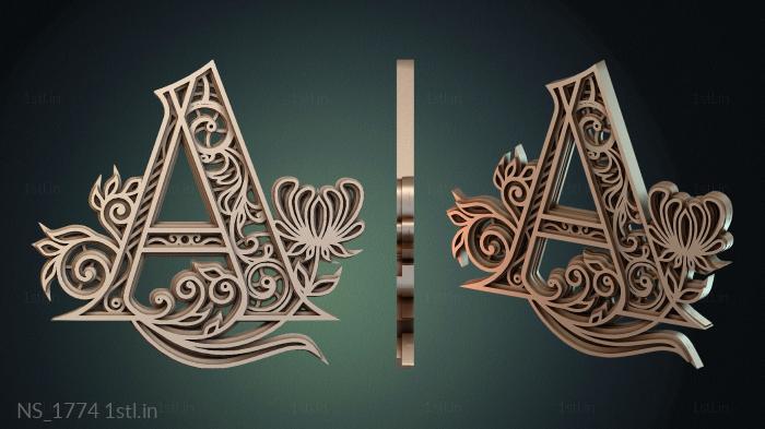 अलग (NS_1774) सीएनसी मशीन के लिए 3D मॉडल