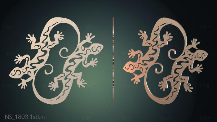 अलग (NS_1803) सीएनसी मशीन के लिए 3D मॉडल