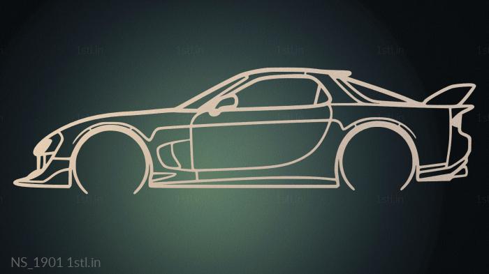 अलग (NS_1901) सीएनसी मशीन के लिए 3D मॉडल