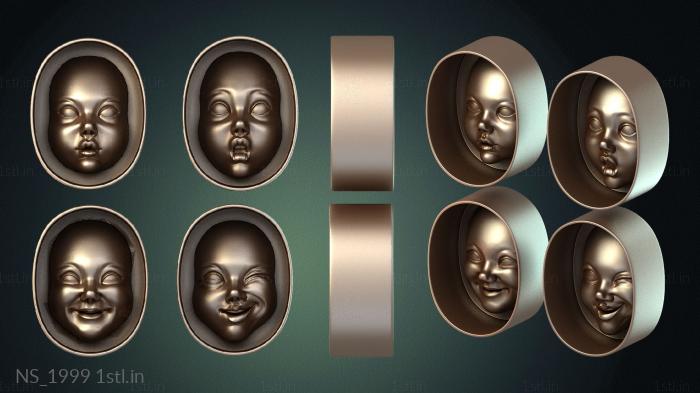 अलग (NS_1999) सीएनसी मशीन के लिए 3D मॉडल