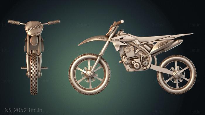 अलग (NS_2052) सीएनसी मशीन के लिए 3D मॉडल