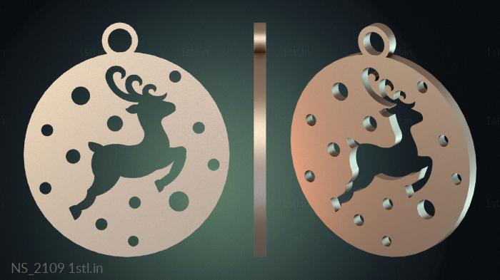 Different (NS_2109) 3D model for CNC machine