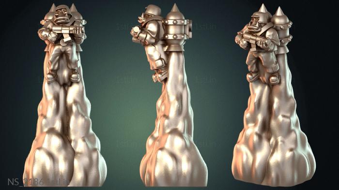 Different (NS_2186) 3D model for CNC machine