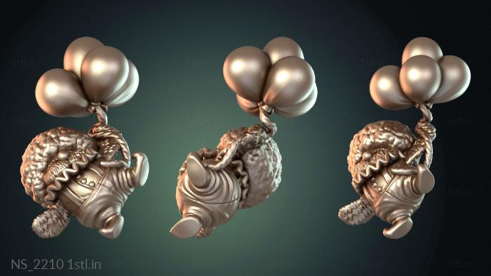 अलग (NS_2210) सीएनसी मशीन के लिए 3D मॉडल