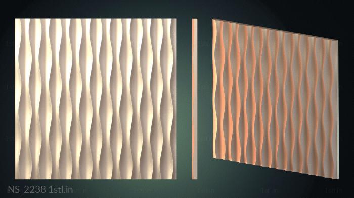 Different (NS_2238) 3D model for CNC machine