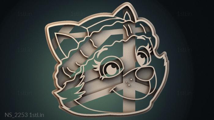 अलग (NS_2253) सीएनसी मशीन के लिए 3D मॉडल