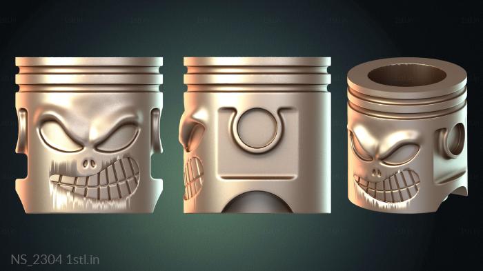 अलग (NS_2304) सीएनसी मशीन के लिए 3D मॉडल