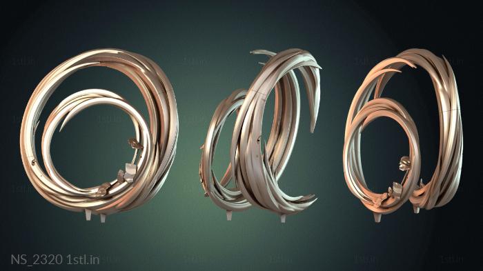 अलग (NS_2320) सीएनसी मशीन के लिए 3D मॉडल