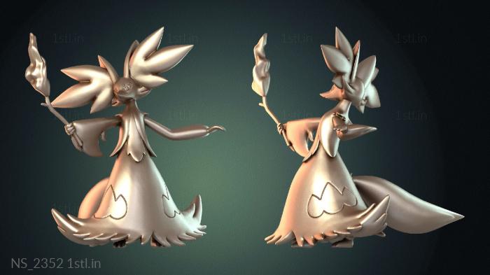 Different (NS_2352) 3D model for CNC machine